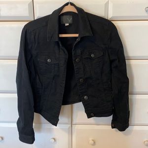 AE BLACK DENIM JACKET